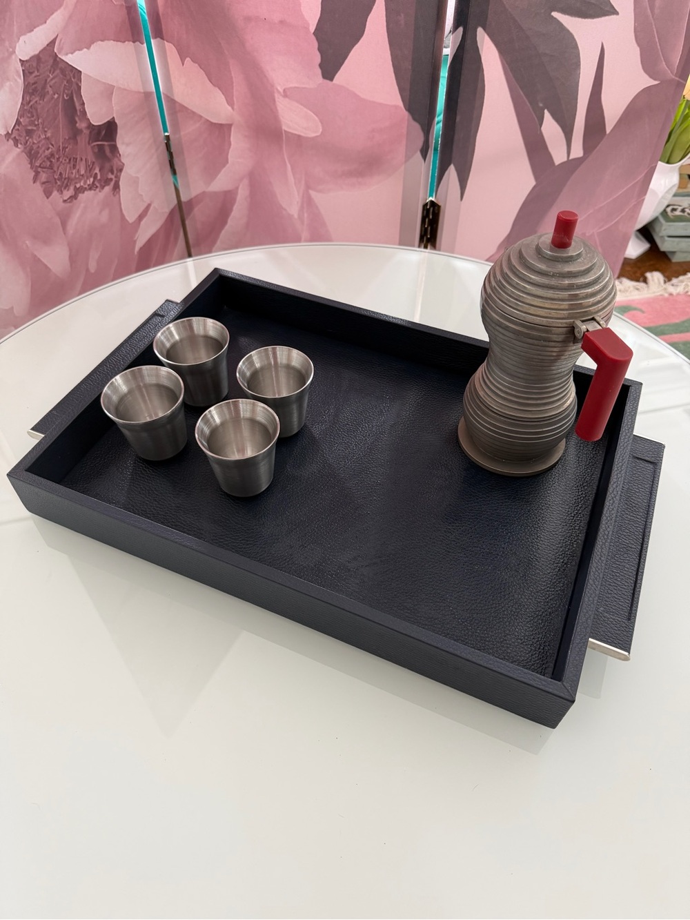 Cassigoli 100% Italian Leather Serving tray
